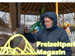 Aufbau des Themenbereichs „Sonnenbucht“ in FANTASIA (Januar 2025)